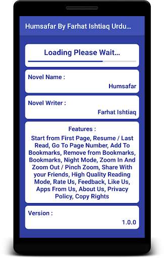 Run android online APK Humsafar By Farhat Ishtiaq Urdu Novel from MyAndroid or emulate Humsafar By Farhat Ishtiaq Urdu Novel using MyAndroid