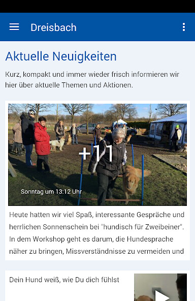 Run android online APK Hundeschule Dreisbach from MyAndroid or emulate Hundeschule Dreisbach using MyAndroid