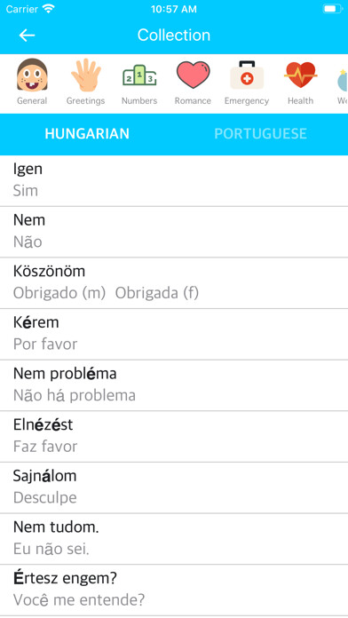 Emulate iPhone app HungarianPortuguese Dictionary using MyAndroid Emulate iPhone app HungarianPortuguese Dictionary using MyAndroid