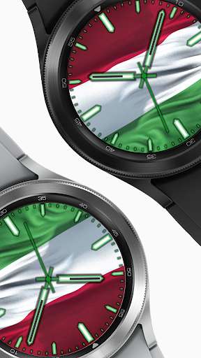 Run android online APK Hungary Flag Animated Watch Face from MyAndroid or emulate Hungary Flag Animated Watch Face using MyAndroid