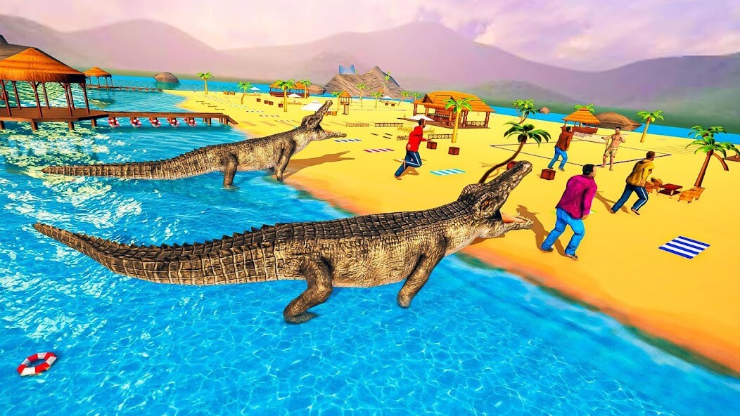 Run android online APK Hungry Crocodile Animal Attack from MyAndroid or emulate Hungry Crocodile Animal Attack using MyAndroid