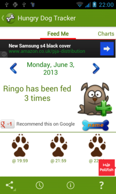 Emulate Android APK Hungry Dog Tracker Reminder Emulate Android APK Hungry Dog Tracker Reminder