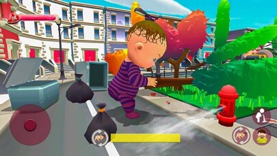 Emulate iPhone app Hungry Fat Baby Boss Simulator using MyAndroid