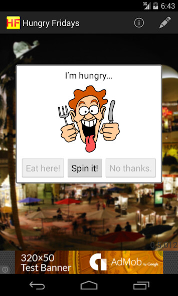 Emulate Android APK Hungry Fridays Fastfood Picker Emulate Android APK Hungry Fridays Fastfood Picker