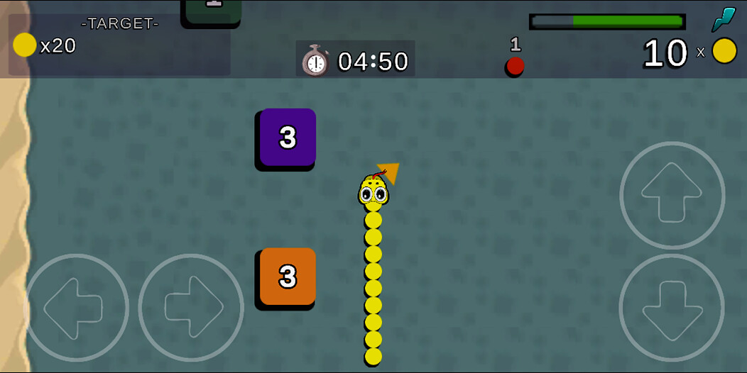 Run android online APK Hungry Worm from MyAndroid or emulate Hungry Worm using MyAndroid