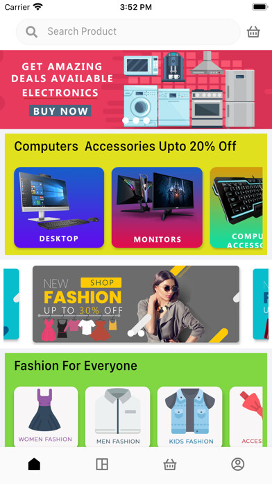 Emulate iPhone app Hunt4dealz using MyAndroid