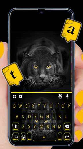 Run android online APK Hunt Black Panther Keyboard Theme from MyAndroid or emulate Hunt Black Panther Keyboard Theme using MyAndroid