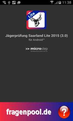 Emulate Android APK Hunter Exam Saarland Lite 2015