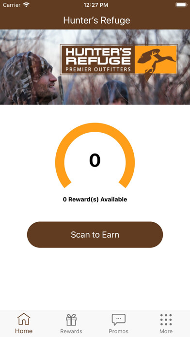 Emulate iPhone app Hunters Refuge Rewards using MyAndroid Emulate iPhone app Hunters Refuge Rewards using MyAndroid