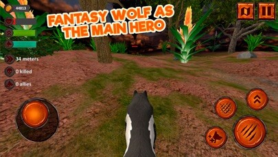 Emulate iPhone app Hunter Wolf - Magic Animal Sim using MyAndroid