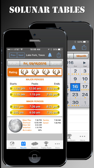 Emulate iPhone app Hunt & Fish Times by iSolunar™ using MyAndroid Emulate iPhone app Hunt & Fish Times by iSolunar™ using MyAndroid