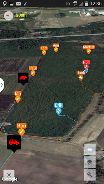 Run android online APK Huntloc - Hunting app and dog tracking from MyAndroid or emulate Huntloc - Hunting app and dog tracking using MyAndroid