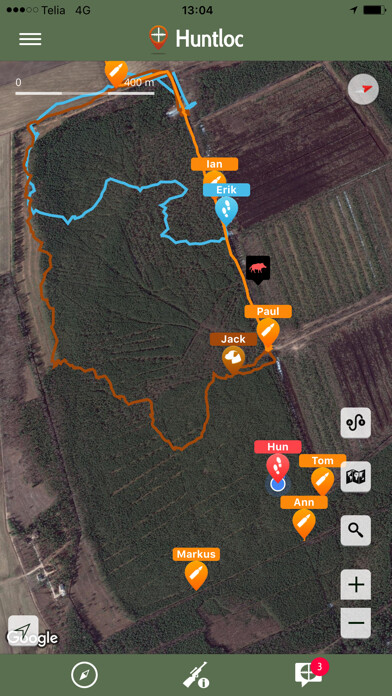 Emulate iPhone app Huntloc - hunting app using MyAndroid Emulate iPhone app Huntloc - hunting app using MyAndroid