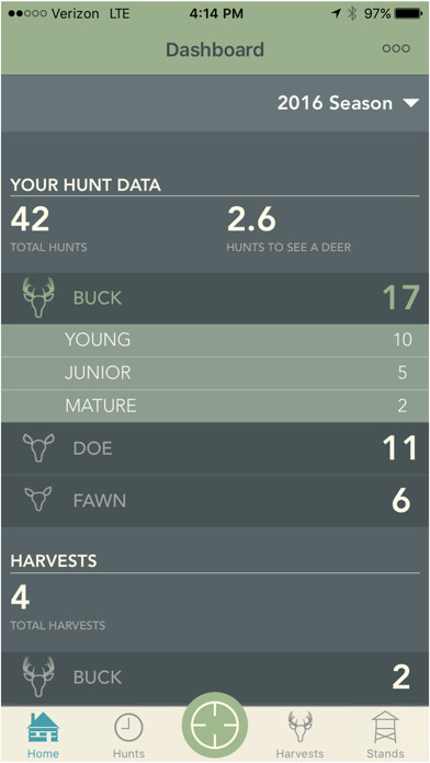 Emulate iPhone app HuntLog using MyAndroid