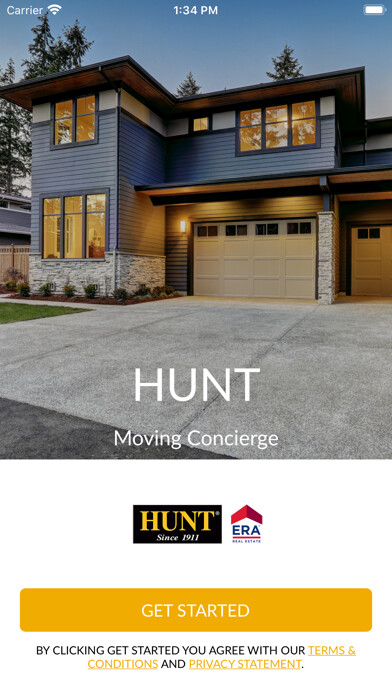 Emulate iPhone app HUNT Moving Concierge using MyAndroid Emulate iPhone app HUNT Moving Concierge using MyAndroid