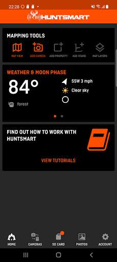 Run android online APK HuntSmart: The Trail Cam App to Bag Bigger Bucks from MyAndroid or emulate HuntSmart: The Trail Cam App to Bag Bigger Bucks using MyAndroid
