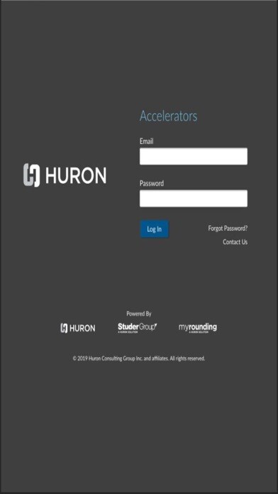Emulate iPhone app Huron Accelerators using MyAndroid Emulate iPhone app Huron Accelerators using MyAndroid