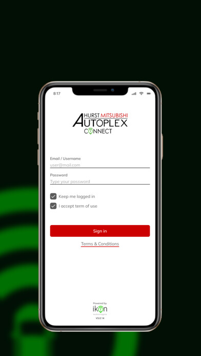 Emulate iPhone app Hurst Mitsubishi Connect using MyAndroid Emulate iPhone app Hurst Mitsubishi Connect using MyAndroid