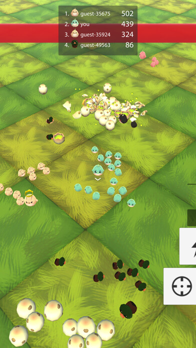 Emulate iPhone app hury.io - crowd io game using MyAndroid Emulate iPhone app hury.io - crowd io game using MyAndroid