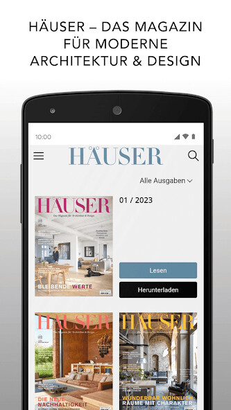 Run android online APK Häuser Magazin from MyAndroid or emulate Häuser Magazin using MyAndroid Run android online APK Häuser Magazin from MyAndroid or emulate Häuser Magazin using MyAndroid