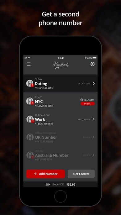 Emulate iPhone app Hushed - 2nd Phone Number using MyAndroid Emulate iPhone app Hushed - 2nd Phone Number using MyAndroid