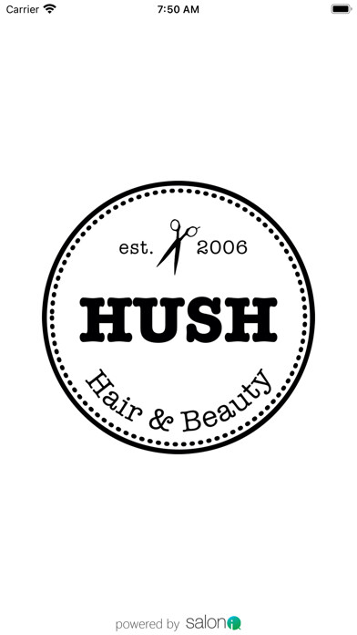 Emulate iPhone app Hush Hair & Beauty using MyAndroid Emulate iPhone app Hush Hair & Beauty using MyAndroid