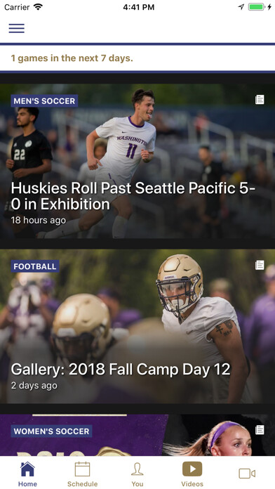 Emulate iPhone app Huskies Gameday using MyAndroid Emulate iPhone app Huskies Gameday using MyAndroid