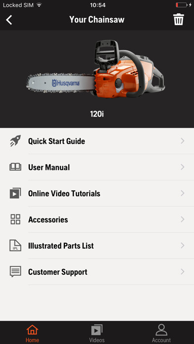 Emulate iPhone app Husqvarna Battery Connect using MyAndroid Emulate iPhone app Husqvarna Battery Connect using MyAndroid
