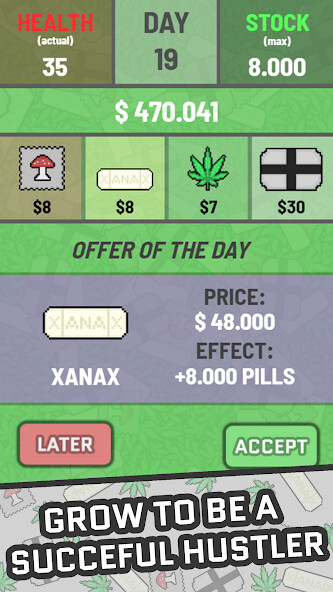 Run android online APK Hustle Life: Drug Dealing RPG from MyAndroid or emulate Hustle Life: Drug Dealing RPG using MyAndroid