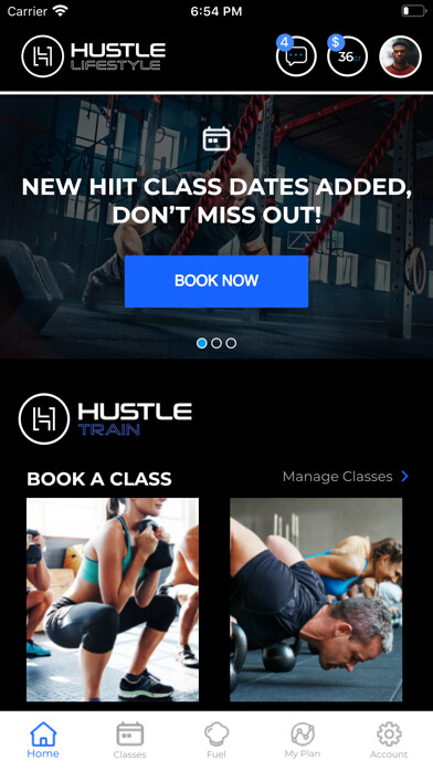 Emulate iPhone app Hustle Lifestyle using MyAndroid