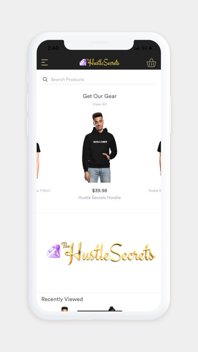 Emulate iPhone app Hustle Secrets using MyAndroid Emulate iPhone app Hustle Secrets using MyAndroid