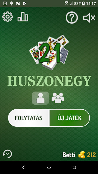 Run android online APK Huszonegy (magyar kártyával) from MyAndroid or emulate Huszonegy (magyar kártyával) using MyAndroid Run android online APK Huszonegy (magyar kártyával) from MyAndroid or emulate Huszonegy (magyar kártyával) using MyAndroid