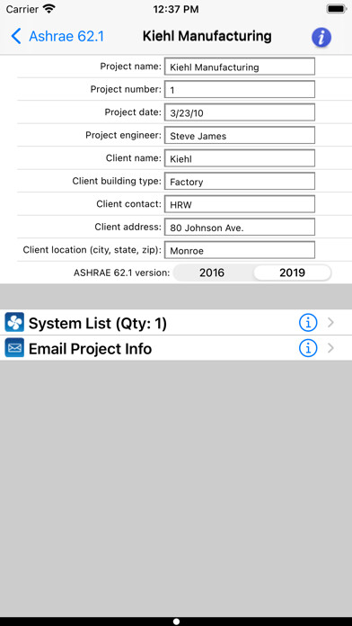 Emulate iPhone app HVAC ASHRAE 62.1 using MyAndroid Emulate iPhone app HVAC ASHRAE 62.1 using MyAndroid