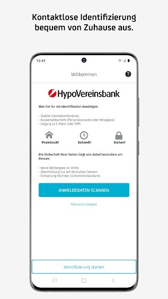 Run android online APK HVB Ident from MyAndroid or emulate HVB Ident using MyAndroid