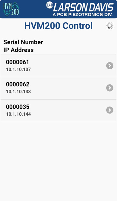 Emulate iPhone app HVM200 Control using MyAndroid Emulate iPhone app HVM200 Control using MyAndroid