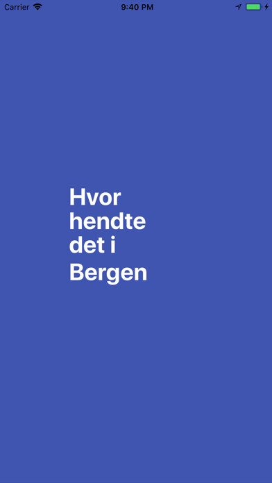Emulate iPhone app Hvor i Bergen using MyAndroid Emulate iPhone app Hvor i Bergen using MyAndroid