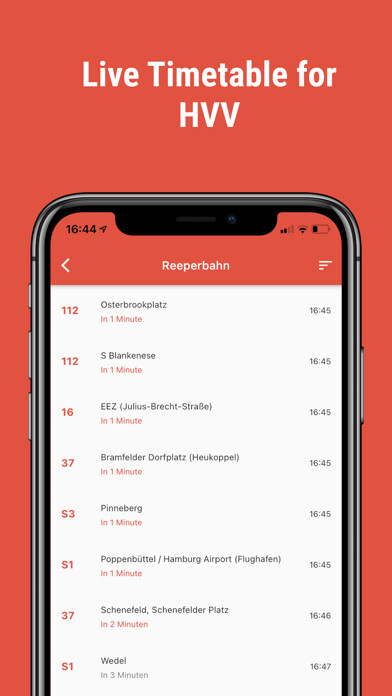 Emulate iPhone app HVV Live Fahrplan using MyAndroid Emulate iPhone app HVV Live Fahrplan using MyAndroid