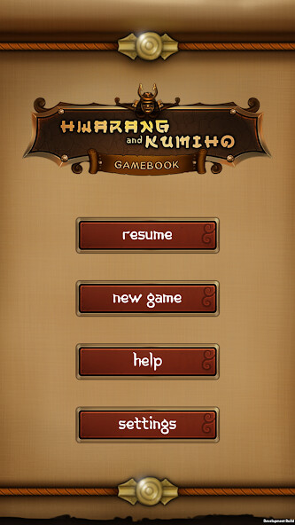 Emulate iPhone app Hwarang & Kumiho Gamebook RPG using MyAndroid