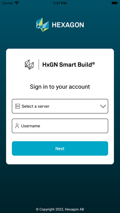 Emulate iPhone app HxGN Smart Build using MyAndroid