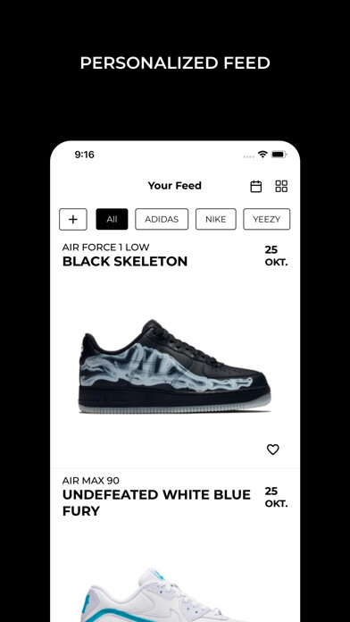 Emulate iPhone app HXPE - Sneaker Alerts using MyAndroid