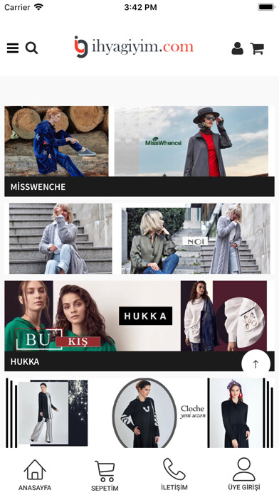 Emulate iPhone app İhya Giyim using MyAndroid Emulate iPhone app İhya Giyim using MyAndroid