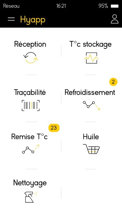Emulate iPhone app Hyapp STARTSécuritéAlimentaire using MyAndroid Emulate iPhone app Hyapp STARTSécuritéAlimentaire using MyAndroid