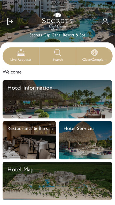 Emulate iPhone app Hyatt Inclusive Collection using MyAndroid
