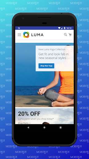 Run android online APK Hybrid Mobile Application for Magento 2 from MyAndroid or emulate Hybrid Mobile Application for Magento 2 using MyAndroid