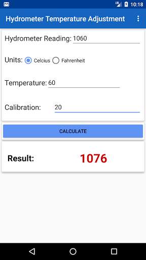 Run android online APK Hydrometer Temperature Adjustment from MyAndroid or emulate Hydrometer Temperature Adjustment using MyAndroid Run android online APK Hydrometer Temperature Adjustment from MyAndroid or emulate Hydrometer Temperature Adjustment using MyAndroid