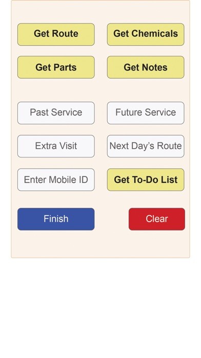 Emulate iPhone app HydroScribe Pool App using MyAndroid
