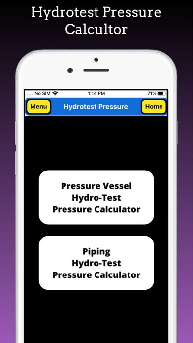 Emulate iPhone app Hydro Test Pressure Pro using MyAndroid Emulate iPhone app Hydro Test Pressure Pro using MyAndroid