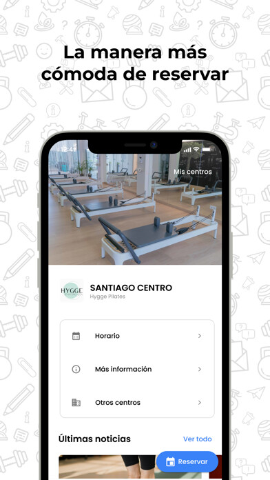 Emulate iPhone app Hygge Pilates using MyAndroid Emulate iPhone app Hygge Pilates using MyAndroid