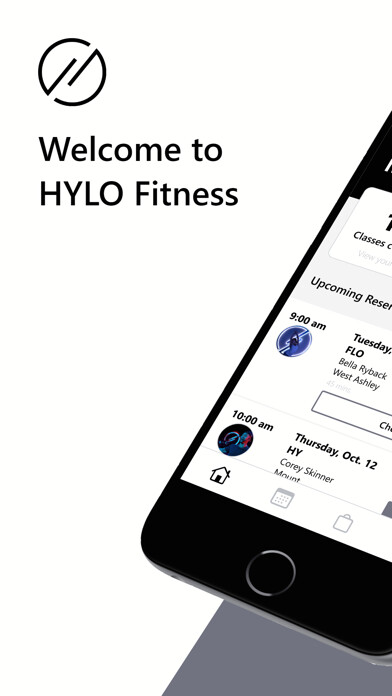 Emulate iPhone app HYLO Fitness using MyAndroid