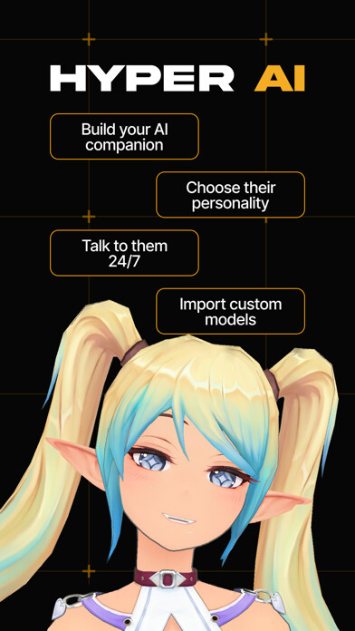 Emulate iPhone app Hyper: AI Companions & VTubers using MyAndroid Emulate iPhone app Hyper: AI Companions & VTubers using MyAndroid